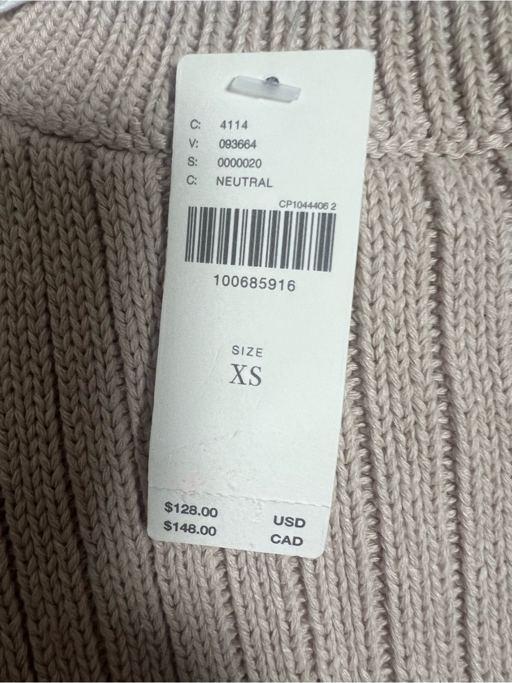 NWT Anthropologie Pilcro Side Buckle Twofer Sweater Tee XS - Picture 4 of 6